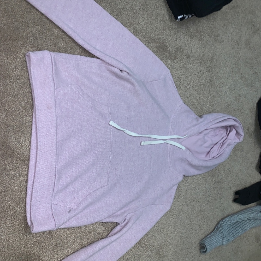 forever 21 cropped hoodie